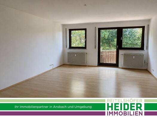 Wohnung zur Miete 700 € 3 Zimmer 84 m² EG Ansbach Ansbach 91522