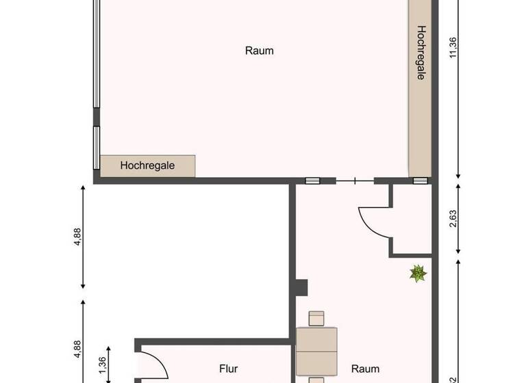 Lagerhalle zur Miete 1.239 € 300 m² Lagerfläche Ansbach Ansbach , Mittelfr 91522