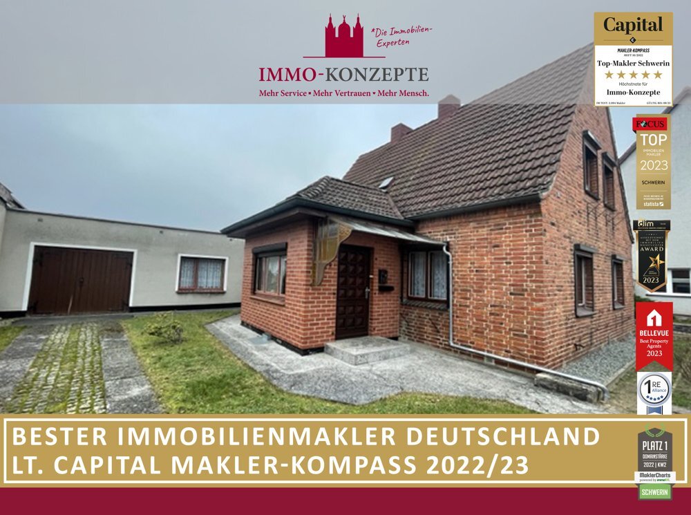 Einfamilienhaus zum Kauf 150.000 € 5 Zimmer 116 m²<br/>Wohnfläche 1.279 m²<br/>Grundstück Warin Warin 19417