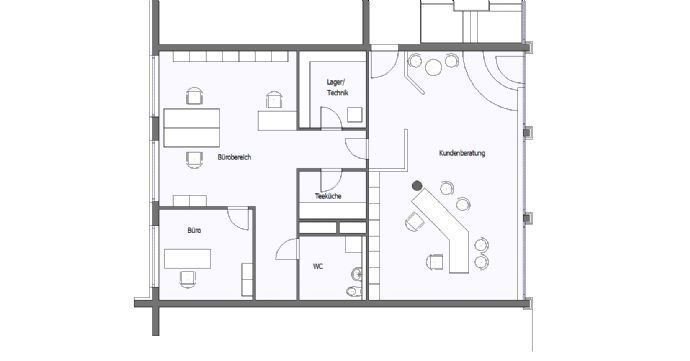 Büro-/Praxisfläche zur Miete provisionsfrei 10 € 121,8 m²<br/>Bürofläche Ekhofplatz 2a Mitte Gotha 99867