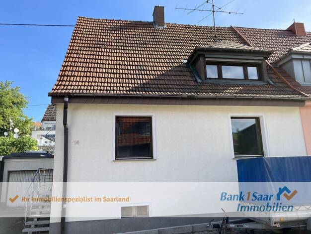 Doppelhaushälfte zum Kauf 119.000 € 4 Zimmer 97 m² 421 m² Grundstück Heiligenwald Schiffweiler 66578
