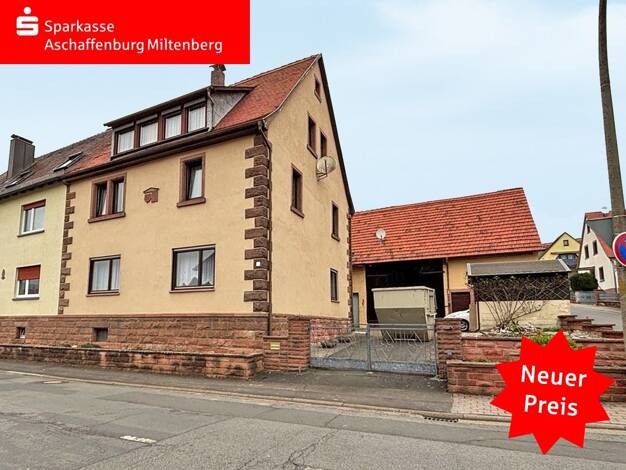 Mehrfamilienhaus zum Kauf 159.000 € 6 Zimmer 175 m² 419 m² Grundstück frei ab sofort Fechenbach Collenberg 97903