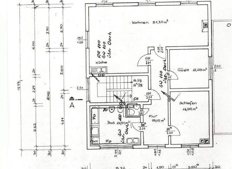 Wohnung zum Kauf 229.000 € 3 Zimmer 110,4 m² Mundenheim Ludwigshafen am Rhein 67065
