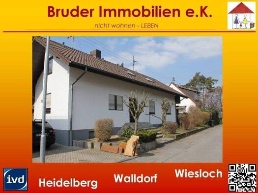 Einfamilienhaus zur Miete 2.000 € 5,5 Zimmer 199 m² 380 m² Grundstück frei ab 01.02.2026 Walldorf , Baden 69190
