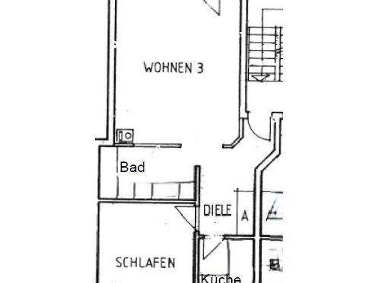 Wohnung zur Miete 435 € 2 Zimmer 58,5 m² 1. Geschoss Erdmannsdorfer Straße D/E 78 Wörlitz 06786