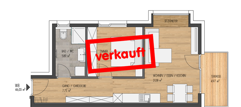 Wohnung zum Kauf 2 Zimmer 46 m²<br/>Wohnfläche Birgitz 6092