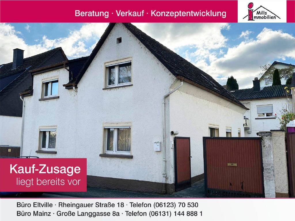 Einfamilienhaus zum Kauf 338.000 € 9 Zimmer 180 m²<br/>Wohnfläche 286 m²<br/>Grundstück Erbach Eltville am Rhein 65346