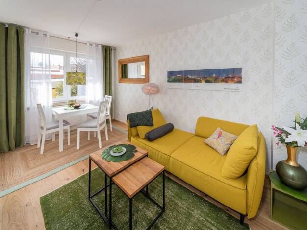 Studio zur Miete 990 € 2 Zimmer 45 m² EG frei ab 01.10.2025 Dammstraße 6 Gostenhof Nürnberg 90443