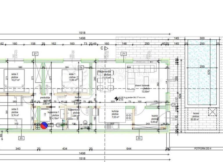 Wohnung zum Kauf 450.000 € 4 Zimmer 80 m² Okrug