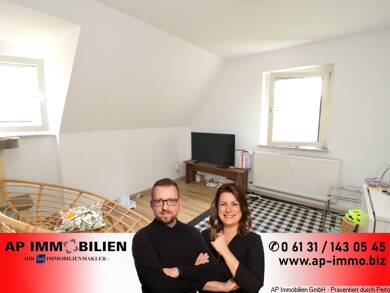 Wohnung zur Miete 600 € 2 Zimmer 30,4 m² Dachgeschoss, 2. Geschoss frei ab 01.09.2025 Mainz 55131