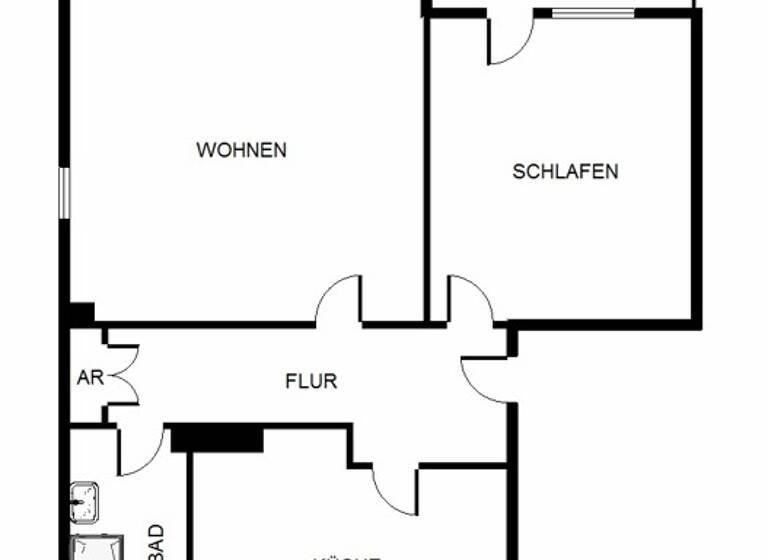 Wohnung zur Miete 624 € 2 Zimmer 56,7 m² 3. Geschoss frei ab 09.05.2026 Frohnhauser Str. 369 Frohnhausen Essen 45144
