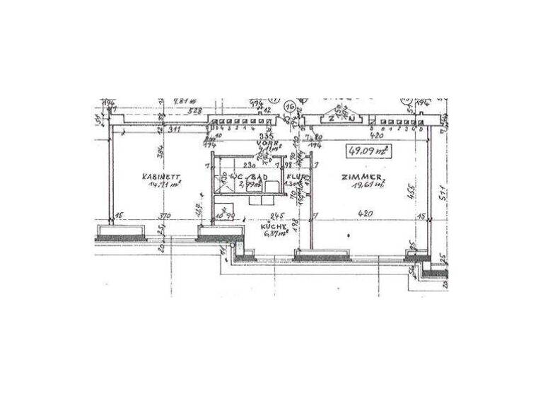 Wohnung zum Kauf 199.000 € 2 Zimmer 49 m² Wien 1110