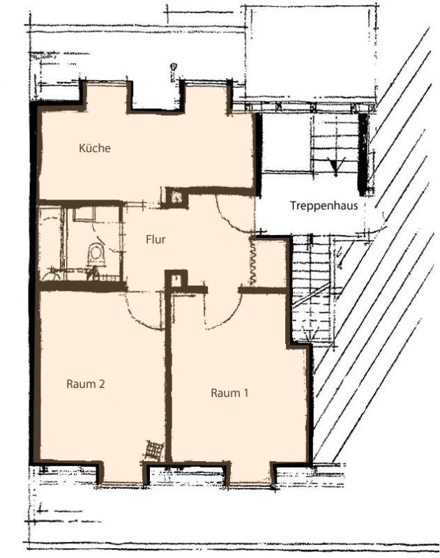 Wohnung zur Miete 600 € 2 Zimmer 49 m²<br/>Wohnfläche 4.<br/>Geschoss 01.03.2025<br/>Verfügbarkeit Veilhof Nürnberg 90489