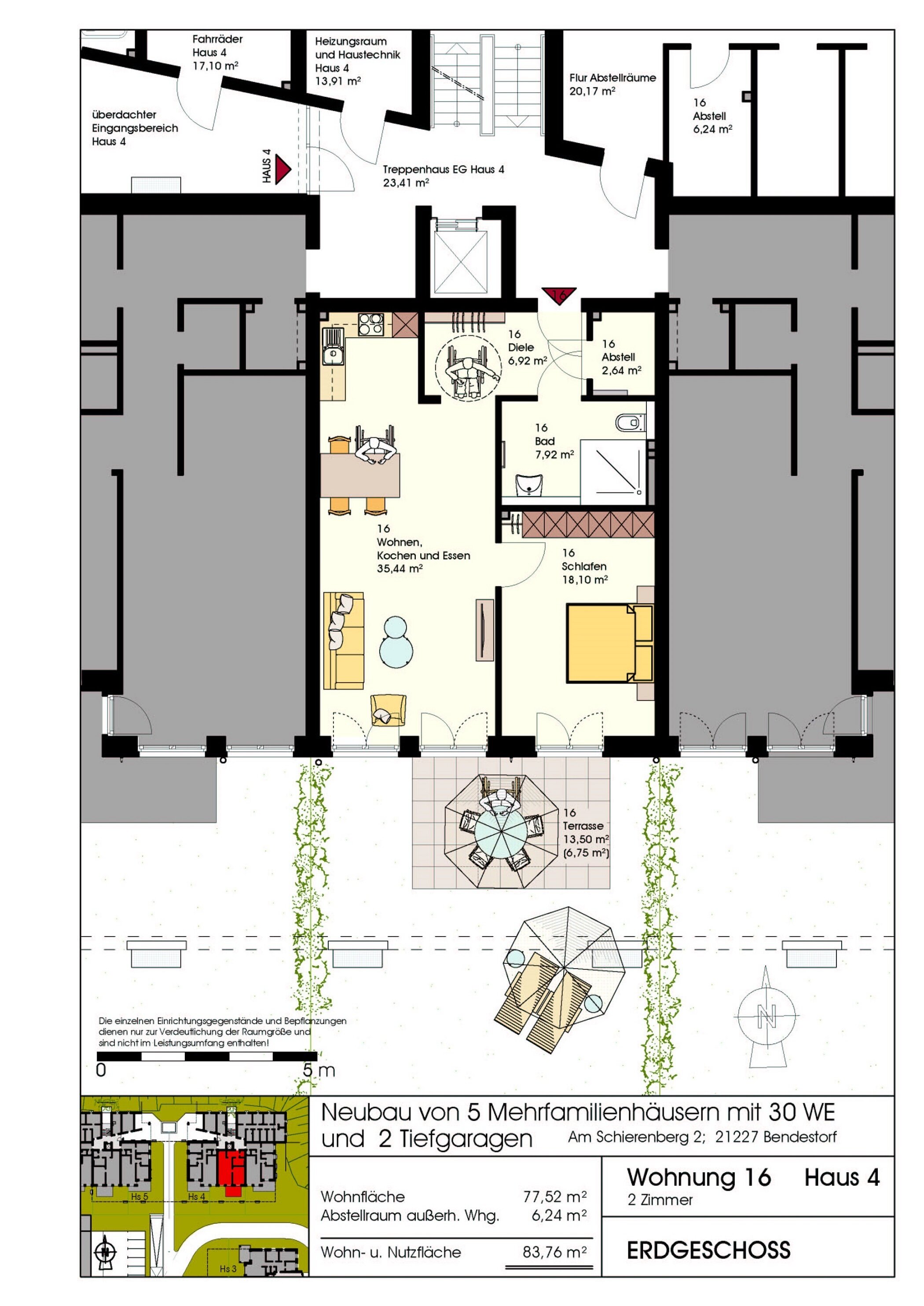 Wohnung zum Kauf 379.000 € 2 Zimmer 78 m²<br/>Wohnfläche Bendestorf 21227