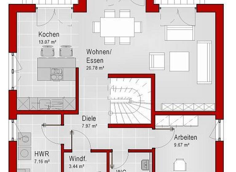 Einfamilienhaus zum Kauf 339.070 € 5 Zimmer 125 m² 600 m² Grundstück Bad Rehburg Loccum 31547