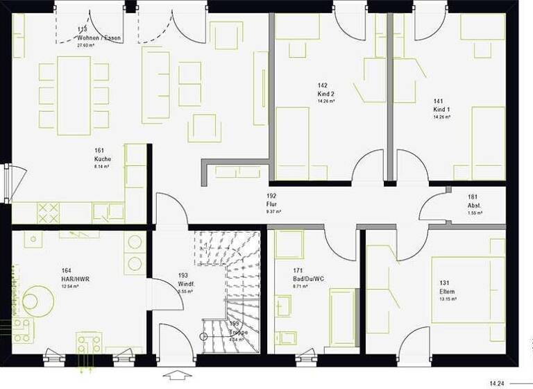 Mehrfamilienhaus zum Kauf - Erstbezug provisionsfrei 635.659 € 7 Zimmer 220 m² 569 m² Grundstück Deggingen 73326