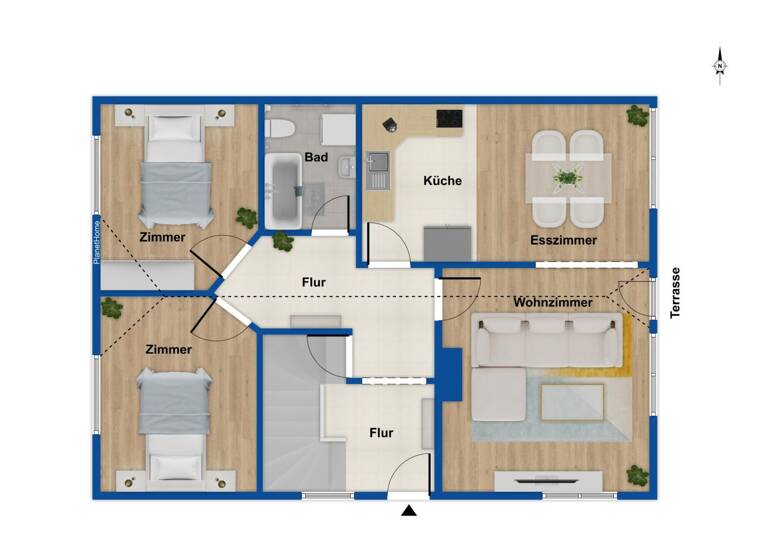 Einfamilienhaus zum Kauf 319.000 € 6 Zimmer 115 m² 451 m² Grundstück Salomonsborn Erfurt 99090