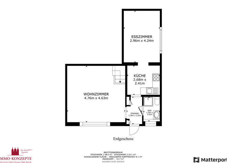 Einfamilienhaus zum Kauf 200.000 € 4 Zimmer 80 m² 900 m² Grundstück Boddiner Weg 1 Döbbersen Boddin 19243