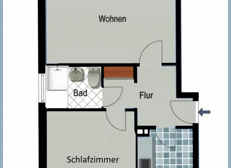 Wohnung zum Kauf 239.000 € 2 Zimmer 55 m²<br/>Wohnfläche 3.<br/>Geschoss ab sofort<br/>Verfügbarkeit Horn Hamburg 22111