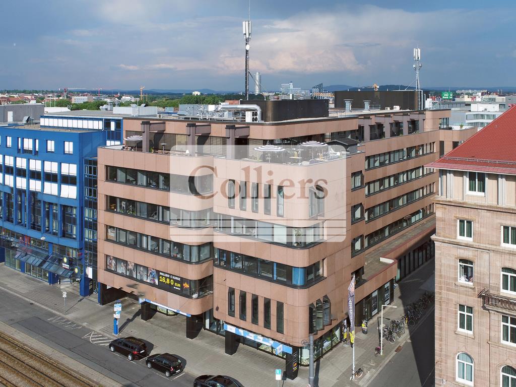 Büro-/Praxisfläche zur Miete 1.172 m²<br/>Bürofläche ab 20 m²<br/>Teilbarkeit Marienvorstadt Nürnberg 90402