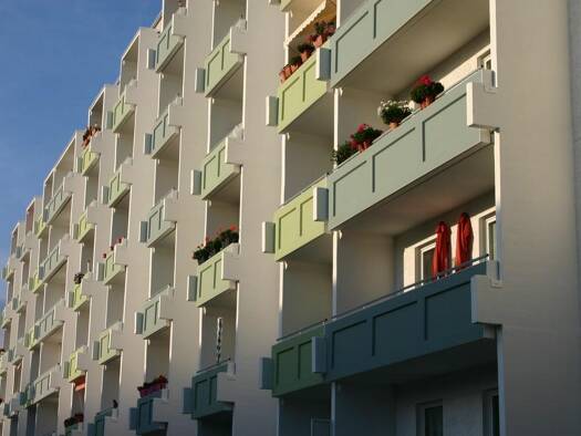 Wohnung zur Miete 372 € 3 Zimmer 67,6 m² 6. Geschoss St.-Josef-Straße 20 G Neu Olvenstedt Magdeburg 39130
