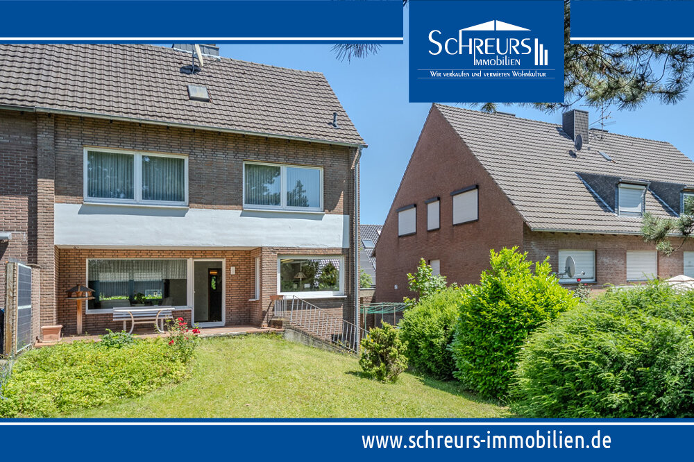 Doppelhaushälfte zum Kauf 365.000 € 4 Zimmer 118 m²<br/>Wohnfläche 377 m²<br/>Grundstück Flöthbach/Plankerdyk Krefeld - Hüls 47839