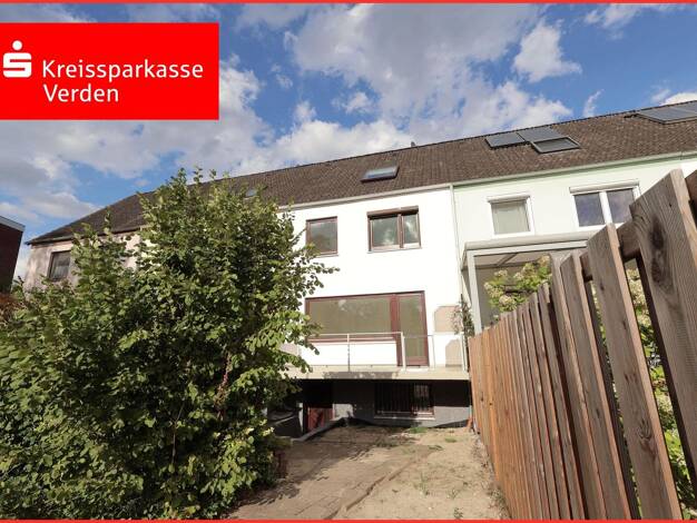 Reihenmittelhaus zum Kauf 298.000 € 5 Zimmer 119,1 m² 224 m² Grundstück Dauelsen Verden (Aller) 27283