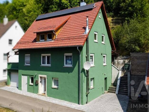 Einfamilienhaus zum Kauf 342.500 € 6 Zimmer 119,4 m² 762 m² Grundstück Hopfach Wolpertshausen 74549