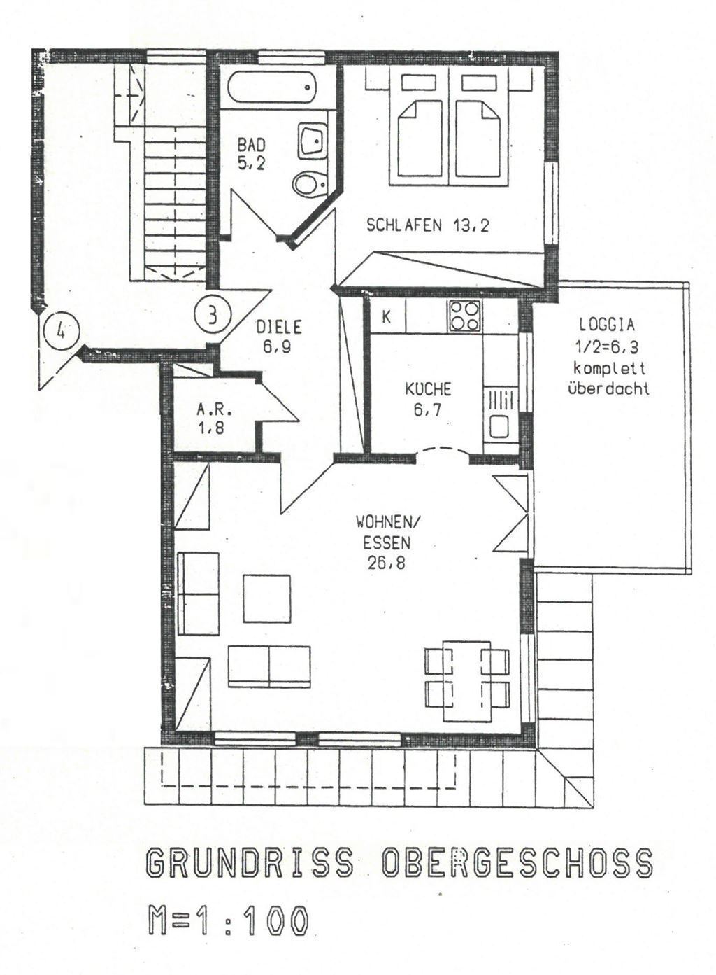 Wohnung zum Kauf provisionsfrei 299.000 € 2 Zimmer 67 m²<br/>Wohnfläche 1.<br/>Geschoss Rosenheim 83024