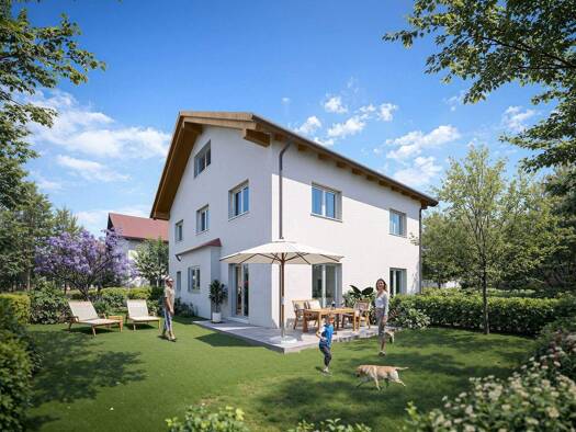 Doppelhaushälfte zum Kauf 839.000 € 4 Zimmer 117,5 m² 253 m² Grundstück Kirchdorf Raubling 83064