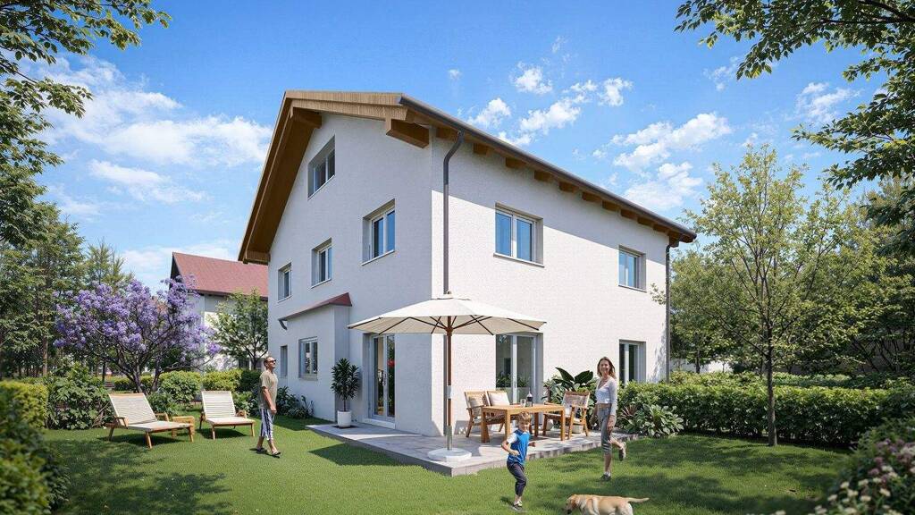 Doppelhaushälfte zum Kauf 839.000 € 4 Zimmer 117,5 m² 253 m² Grundstück Kirchdorf Raubling 83064