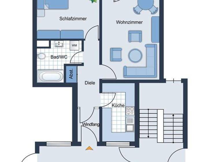 Wohnung zum Kauf 105.000 € 2 Zimmer 66,2 m² Innenstadt Herford 32051
