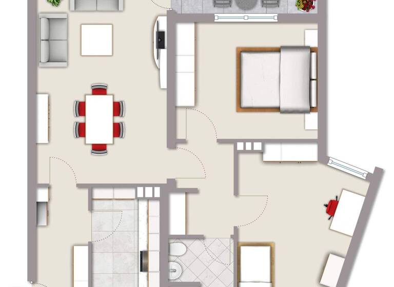 Wohnung zum Kauf 175.000 € 3 Zimmer 71 m² 1. Geschoss Vogelsang Neuss 41462