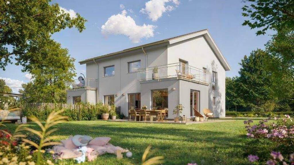 Doppelhaushälfte zum Kauf provisionsfrei 837.643 € 3 Zimmer 117 m² 477 m² Grundstück Leider Aschaffenburg 63741