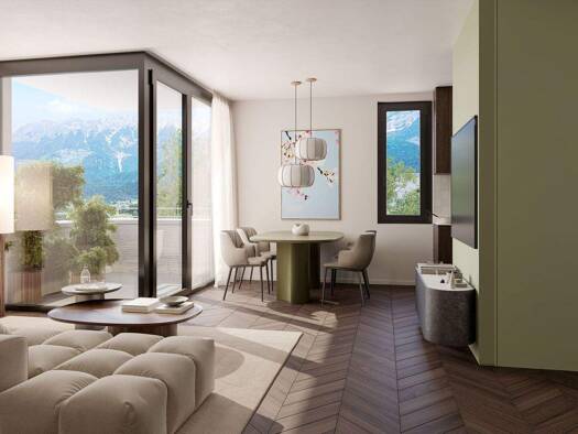 Wohnung zum Kauf - Erstbezug 443.000 € 2 Zimmer 48 m² Schützenstraße 35 Arzl Innsbruck 6020