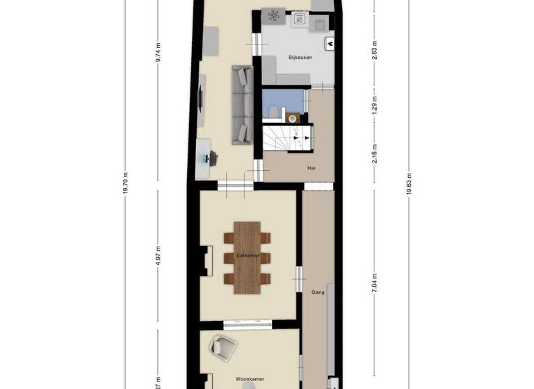 Haus zum Kauf 725.000 € 6 Zimmer 269 m² 112 m² Grundstück lievevrouwestraat 54 bergen op zoom 4611 JL