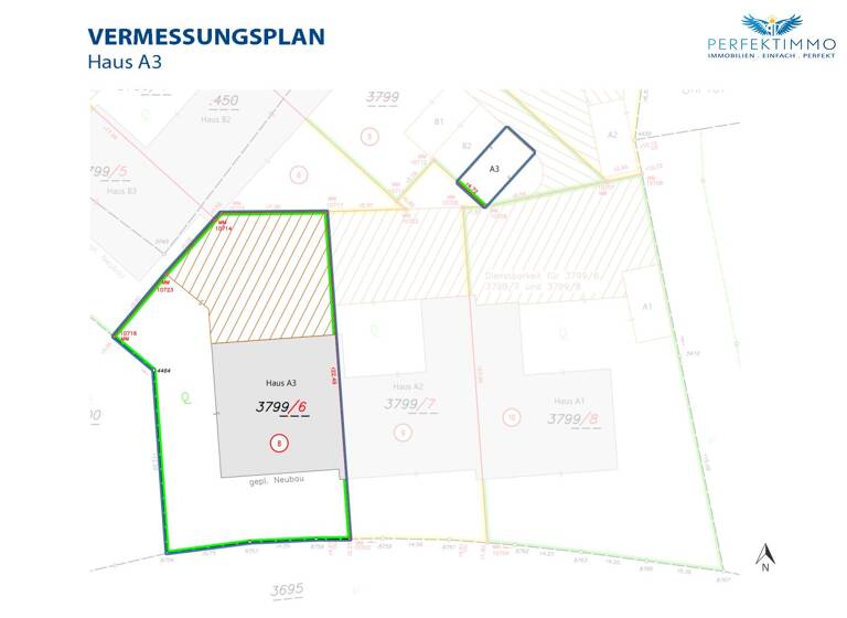 Reihenmittelhaus zum Kauf - Erstbezug 810.000 € 5 Zimmer 129,6 m² 279,2 m² Grundstück Stockach 6653