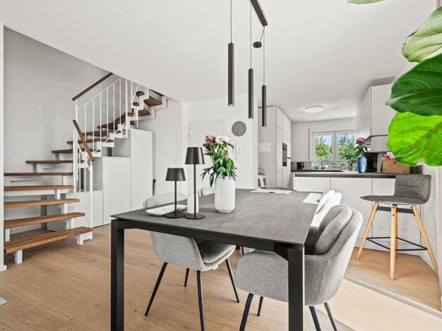 Doppelhaushälfte zum Kauf - Erstbezug provisionsfrei 589.900 € 4,5 Zimmer 131,3 m² 270 m² Grundstück Leipheim 89340