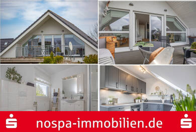 Wohnung zum Kauf 235.000 € 2 Zimmer 60 m² Dachgeschoss Harrislee Harrislee 24955