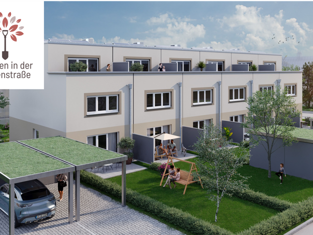 Reihenmittelhaus zum Kauf - Neubau provisionsfrei 609.000 € 4 Zimmer 126,8 m² 161 m² Grundstück Gartenstraße 16 Herten Rheinfelden (Baden) 79618