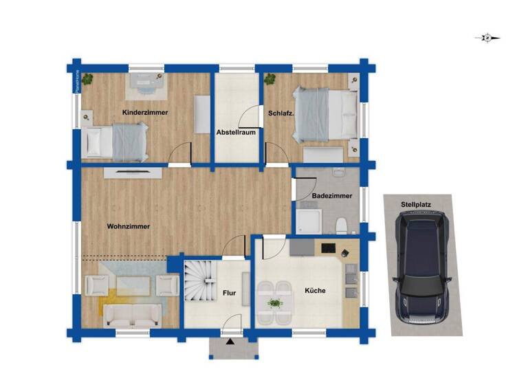 Einfamilienhaus zum Kauf 395.000 € 3,5 Zimmer 83 m² 440 m² Grundstück Bergfelde 16562