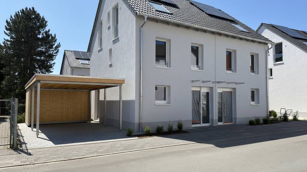 Doppelhaushälfte zur Miete 2.100 € 5 Zimmer 136 m² 200 m² Grundstück Erzhäuser Straße 36 Wixhausen Darmstadt 64291