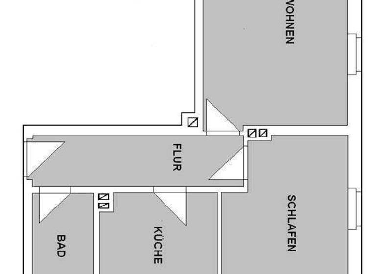 Wohnung zur Miete 310 € 2 Zimmer 51,2 m² 1. Geschoss frei ab 01.03.2026 Dresdner Straße 6 Altenberg Altenberg , Erzgeb 01773