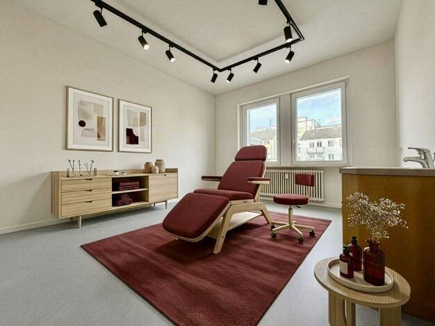 Praxisfläche zur Miete provisionsfrei 12 € 7 Zimmer 123,7 m² Bürofläche Neuostheim Mannheim 68161