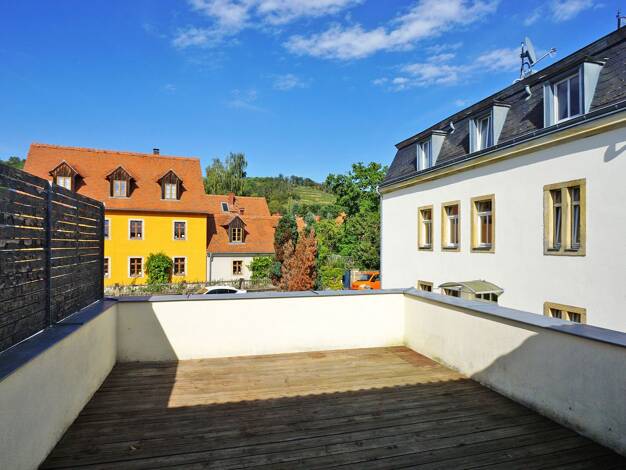 Maisonette zur Miete 1.300 € 4 Zimmer 112 m² EG Johannesstraße 19 Radebeul 01445
