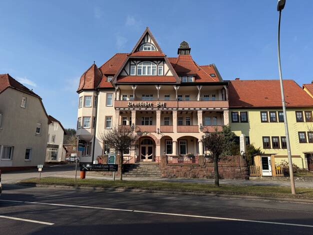 Hotel zum Kauf provisionsfrei 320 m² Gastrofläche Georgenthal Georgenthal/Thüringer Wald 99887
