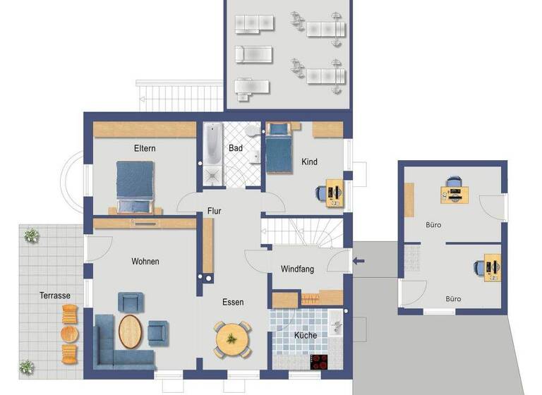 Einfamilienhaus zum Kauf 590.000 € 6 Zimmer 196 m² 843 m² Grundstück Dambach Fürth 90768