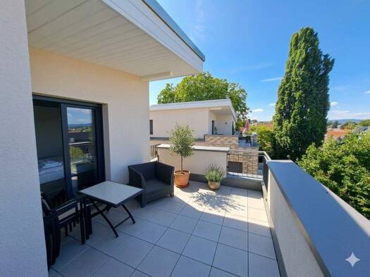 Penthouse zur Miete 1.125 € 2 Zimmer 56,2 m² 2. Geschoss frei ab 01.04.2026 Finthen Mainz-Finthen 55126