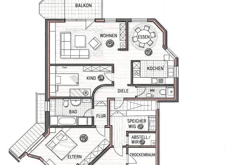 Wohnung zum Kauf 349.000 € 3,5 Zimmer 87,6 m² Gottmadingen 78244