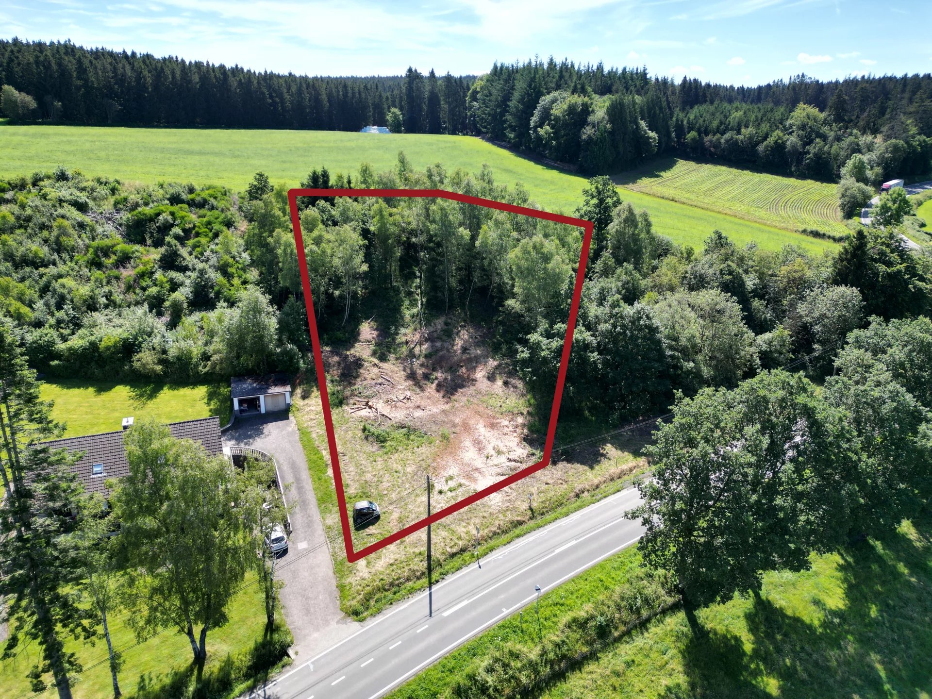 Grundstück zum Kauf provisionsfrei 97.000 € 2.123 m²<br/>Grundstück Lengeler Burg-Reuland Burg-Reuland 4790